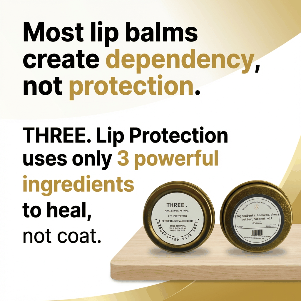 Stop using lip balms . Learn why your current product may cause dependency and how nourishing, simple formulas restore natural lip health effectively.