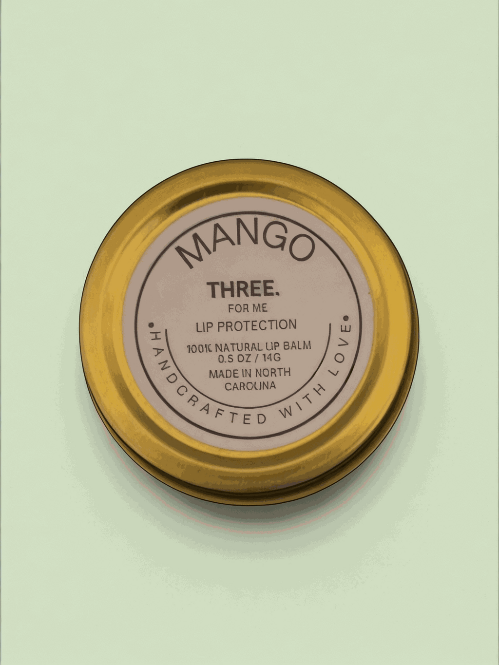 THREE. Mango Lip Protection | Coconut-Free Natural Lip Balm