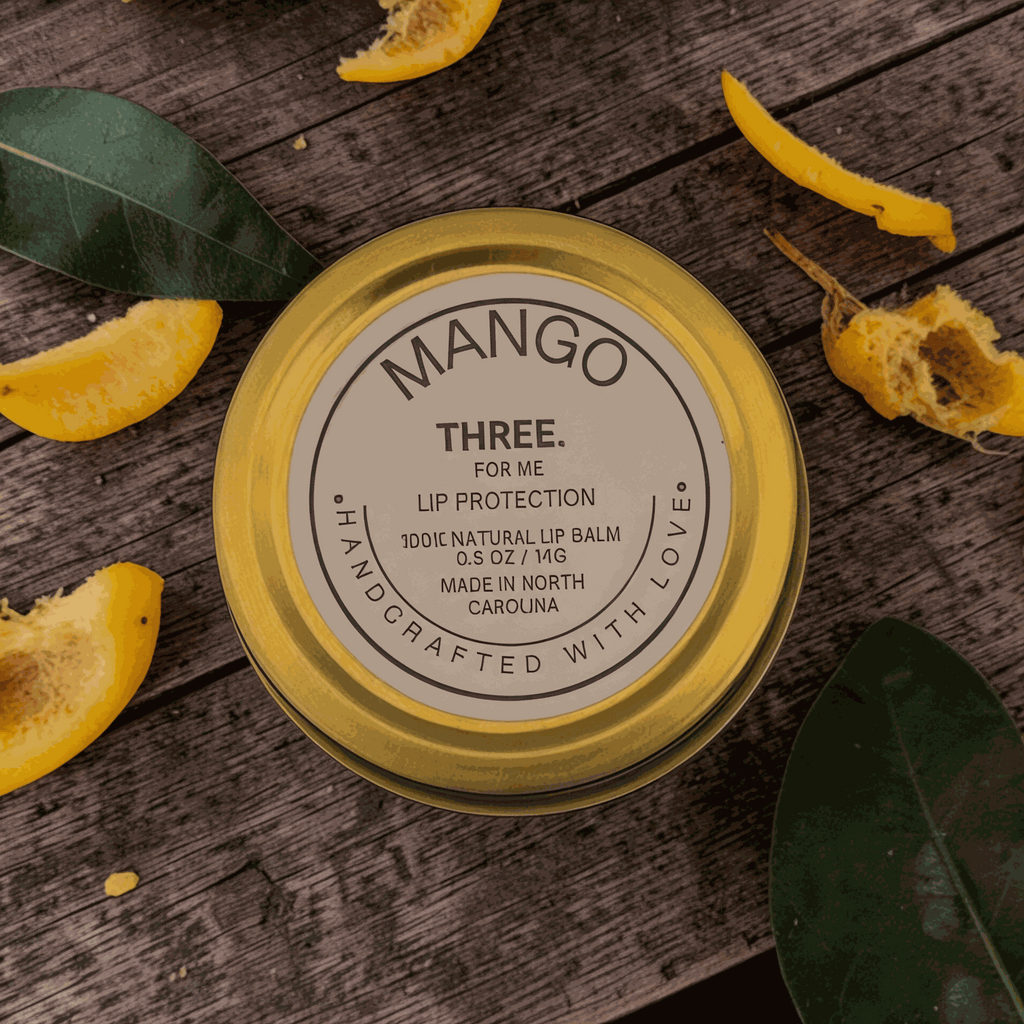 THREE. Mango Lip Protection | Coconut-Free Natural Lip Balm