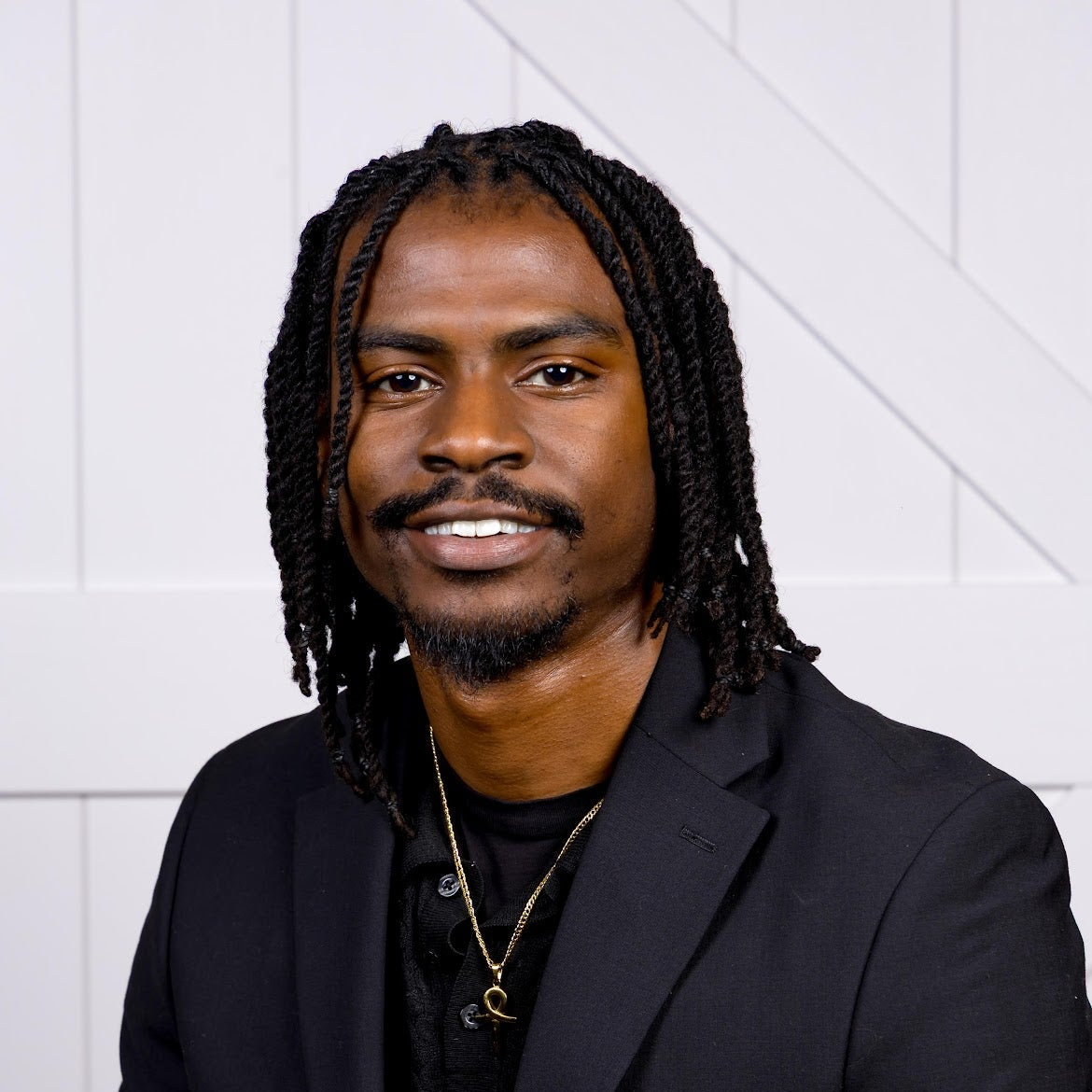 THREE natural lip balm gold tin beeswax shea coconut oil
